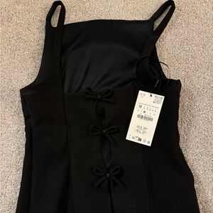 Brand new with tags Zara open back bow tank top